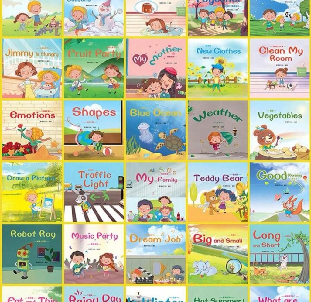 قصص إنجليزية صغيرة حجم 15*15 (عشوائي) 